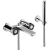 NEWFORM - PARK gruppo vasca esterno con deviatore - 69740/69740C : Versione - Con doccetta