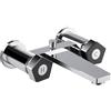 NEWFORM - PARK gruppo vasca esterno con deviatore - 69740/69740C : Versione - Senza doccetta