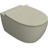 Ceramica Globo - 4All wc senza brida sospeso 54X36 + coprivaso soft [CACHEMIRE OPACO] - MDS03CC+MDR20CC