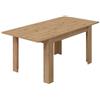 Fores Tavolo Da Pranzo Allungabile 140-190x90 Cm Kendra Rovere Nodi