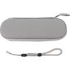 NIZUUONE Custodia da Trasporto per Action Cam Borsa Protettiva Durevole Osmo Pocket 3 Pile in PU (GREY)