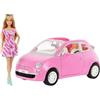 TOYS ONE Mattel MHRG59 Barbie Bambola con Veicolo 500 Rosa