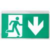 Pittogrammi segnaletici per Lampade Emergenza a Bandiera (conf. 2 pz)