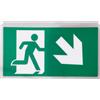 Pittogrammi segnaletici per Lampade Emergenza a Bandiera (conf. 2 pz)