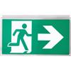 Pittogrammi segnaletici per Lampade Emergenza a Bandiera (conf. 2 pz)