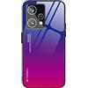 SEAHAI Cover per Realme 9 4G / Realme 9 PRO+ 5G (Realme 9 PRO Plus) Cover, Custodia Ultra Sottile ed Elegante in Silicone TPU, Vetro a Colori Sfumato AntiGraffio Antiurto Case, Viola Colorato
