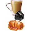 Kickkick Caramello Salato Capsule Compatibili Dolce Gusto Cappuccino Solubile Salted Caramel per Macchina da Caffè Dolce Gusto Sistema di Erogazione Nescafé (32)