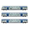 LIMA EXPERT HL5058 Set "Vivalto" pilota + 2 intermedie bianca fasce verde/blu