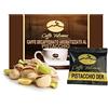 Caffè Vulcanus - 50 cialde ESE44 - Caffè decaffeinato aromatizzato al pistacchio