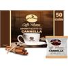 Caffè Vulcanus - 50 cialde compostabili ESE44 - Caffè aromatizzato (Cannella, Confezione da 50 cialde)