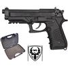 HFC Pistola Softair green gas M9 AUTO custom full metal scarrellante nera HFC (HG 173R)