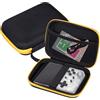 LncBoc Custodia rigida per il trasporto compatibile con console di gioco portatile retrò RG35XX/RG353V/RG353VS, borsa da viaggio multifunzione impermeabile (solo scatola, nero)