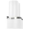 Fhuller Cappa Cucina Aspirante a Parete Moderna con illuminazione led Aspirante/Filtrante 3 velocità - in acciaio inox - bianca - Made in Italy