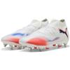 PUMA Scarpe da Calcio Future 8 PRO MxSG Unisex 42, White Black Glowing Red