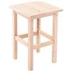 HOUSE COLLECTION Sgabello, Legno Naturale, 29x29x45 cm