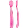 CHICCO Set 2 cucchiai Chicco in silicone