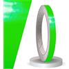 siviwonder Strisce decorative in PVC, autoadesive, fluorescenti, colore verde neon, 9 mm x 10 m, decorazione auto, strisce di avvertimento, nastro per cerchioni, barche, veicoli e modellismo
