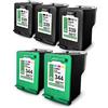 Eurotone EuroPro 5x Cartucce compatibili per HP K7103 K7108 sostituisce HP 339+344 CMYK NO339 NO344 Tutti i colori