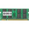 tonguk Memoria RAM per Laptop SO-DIMM PC2-4200 DDR2 533MHz 200PIN 2GB / DDR2 PC2-4200 533MHz 200 Pin per Notebook (2G)