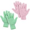 ASTER 2 paia di guanti antipolvere in microfibra, flessibili e comodi, non perdono polvere, salviette per tende, lampade, auto, mobili e spazi angolari difficili da raggiungere