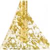 AUAUY Runner Da Tavolo in Oro, 10 M*28 Cm Rotolo Di Tulle con Lamina Metallica, Runner Da Tavolo Con Paillettes, Decorazione Da Tavolo a per Feste, Matrimoni, Feste Di Compleanno, Natale