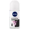 NIVEA Deodorante roll-on da donna Invisible for black & white - Original, anti-perspirant - Confezione da 6 (6 x 50 ml)