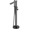 Ritmonio DOT316 rubinetto vasca freestanding in acciaio inox, PR50DB201IBX, DOT316 nero spazzolato [Rubinetteria Bagno > Rubinetteria Vasca e Doccia]