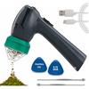 Mamba Lite 0,75 g Macinino Elettrico Portatile per Erbe con Testa Tutto-Plastica Verde. Macinapepe Alimentato USB Ricaricabile per Macinazione a Una Mano