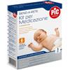 Artsana Pic Benda a rete - Kit medicazione ombelicale per il neonato, 3 bende e 3 compresse