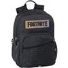 Fortnite Panini Zaino Organizzato Nero Fornite 30 (L) X 43 (H) X 15 (P) Cm