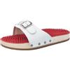 Berkemann Unisex-Erwachsene Noppen-Sandale Pantoletten, Weiß (Weiß), 35.5 EU
