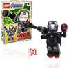 Lego Marvel Super Heroes Avengers Infinity War Minifigure - War Machine with Blasters Foil Pack