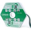 Flowerbox Oasis Fix, pasta adesiva verde, nastro biadesivo per il fai da te, materiale floristico per il fissaggio di schiuma