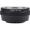 Hersmay M42-M4/3 - Anello adattatore per obiettivo M42 da 42 mm su Micro quattro terzi MFT M4/3 Camera per Panasonic G3 G10 GF2 GF3 GH2 GH4 GH5S per Olympus E-P3 E-PL1 E-PL2 PEN E-M5 Mark II E-M10