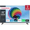 Thomson 32QG4S14 TV 81,3 cm (32") Full HD Smart TV Wi-Fi Nero