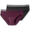 Schiesser Secret Care-Confezione da 2 Slip mestruali a Prova di perdite Intimo, Opaco, Assortiti 2_176299, 34-36 (Pacco da 2) Donna