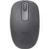 Logitech Mouse Logitech M196 Ottico Wireless/Bluetooth Ambidestro 1000dpi Grafite [910-007459]