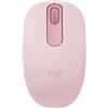 Logitech Mouse Logitech M196 Ottico Wireless/Bluetooth Ambidestro 1000dpi Rosa [910-007461]