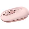 Logitech Mouse Logitech Pop Wireless Ottico Bluetooth Ambidestro con Emoji personalizzabili Rosa [910-007413]
