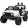 HOMCOM Macchina per Bambini 12V 2 Velocità 3-5km/h con Telecomando