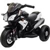 HOMCOM Moto Elettrica Bambini 3-5 Anni con Luci Musica Batteria 6V
