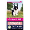 Eukanuba Cibo Secco per Cani Anziani di Taglia Piccola e Media, Ricco di Agnello e Riso, 2,5 kg