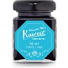 Kaweco Barattolo di inchiostro da 50 ml | blu paradiso Paradise Blue | Inchiostro di alta qualità per penna stilografica in calamaro | Vegan senza sperimentazione animale sostenibile | Calligrafia