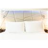 Hosteline Federa per cuscino Iris Premium bianco per letto da 150/160 a 200 fili, 50 x 75 cm (2 pezzi)