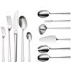 WMF Set di Posate Corvo per più Persone, Acciaio Inox, 66 Pezzi