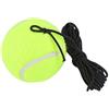 Haofy Palla Da Tennis per Allenamento con Spago - Palla Da Rimbalzo per Allenatore di Tennis - Set Da Allenamento per Pallina Da Tennis con Corda Elastica in Gomma 4m per Bambini Pratica per Principianti