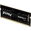 KINGSTON TECHNOLOGY RAM SO-DIMM KINGSTON Fury Impact DDR4 8GB (1x8) 2666MHz CL11