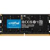 CRUCIAL Ram SO DIMM Crucial DDR5 5600 MHz 16 GB (1x16) CL 46 Nero
