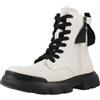 Geox J Junette Girl G, Stivaletto, Black/Milk, 37 EU