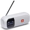 JBL - Radio Portatile Tuner 2 DAB / DAB+ / FM Wireless Bluetooth Impermeabile IPX7 Colore Bianco